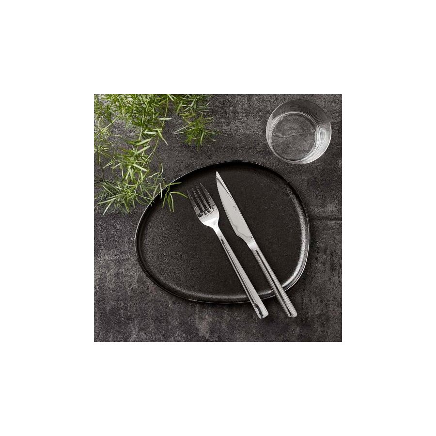 RAW Steakbesteck 8er Set, Spiegelpolitur