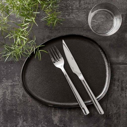 RAW Steakbesteck 8er Set, Spiegelpolitur