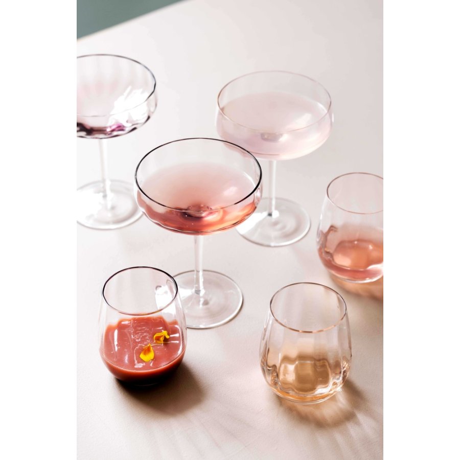 SHOLM Sonja Drikkeglas 2 stk. 30 cl, Raspberry