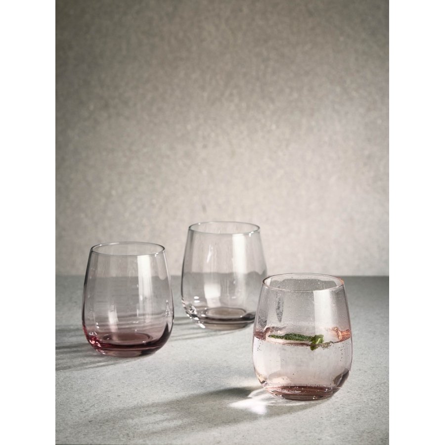 SHOLM Sonja Drikkeglas 2 stk. 30 cl, Sand