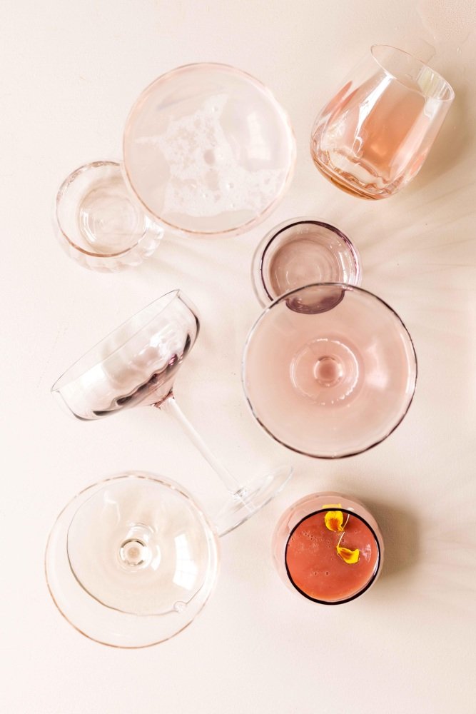 SHOLM Sonja Champagneglas 30 cl, Peach
