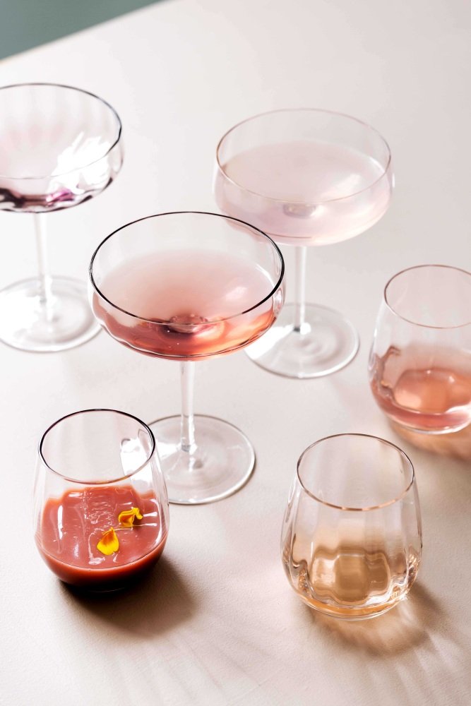 SHOLM Sonja Champagneglas 30 cl, Peach