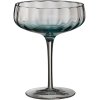 SHOLM Sonja Champagneglas 30 cl, Petrol Blue