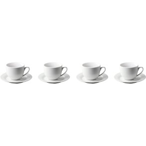 aida Caf Kaffeetasse 4er Set 22 cl, Wei