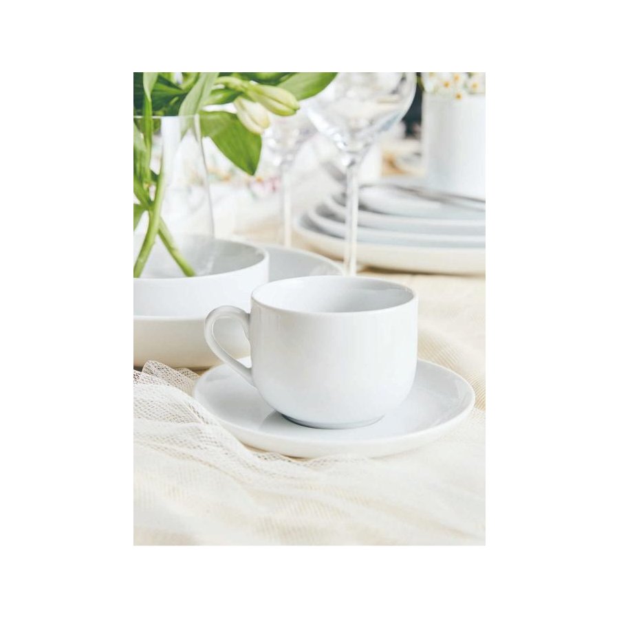 aida Atelier Kaffeetasse 4er Set 18 cl, Wei