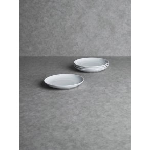 aida Atelier Tallerken 4 stk. 18 cm, Hvid
