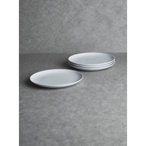 aida Atelier Tallerken 4 stk. 25 cm, Hvid
