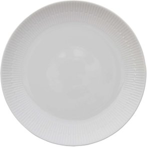 aida Relief Teller 4er Set 27 cm, Wei