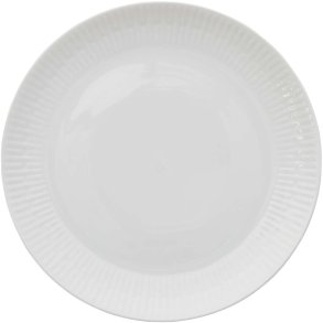 aida Relief Teller 4er Set 22 cm, Wei