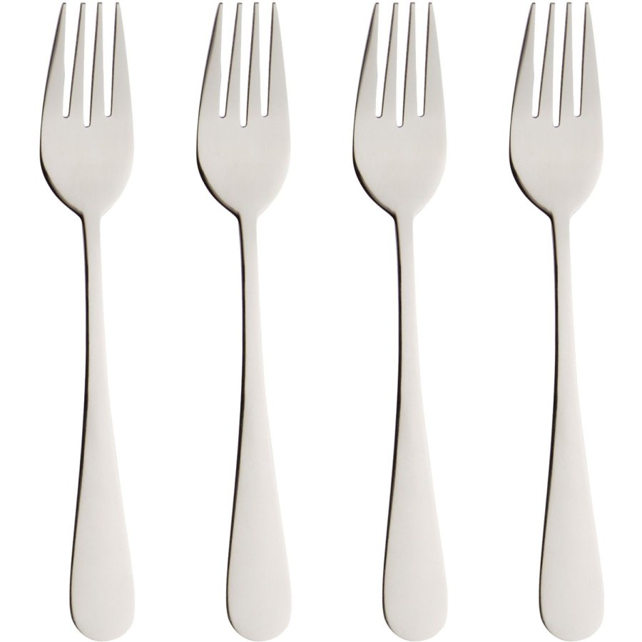 aida Atelier Gaffel 4 stk. 18,5 cm, Blankt St�l
