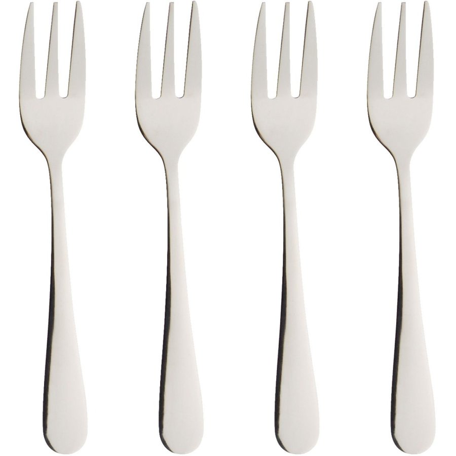 aida Atelier Kagegaffel 4 stk. 14 cm, S�lv