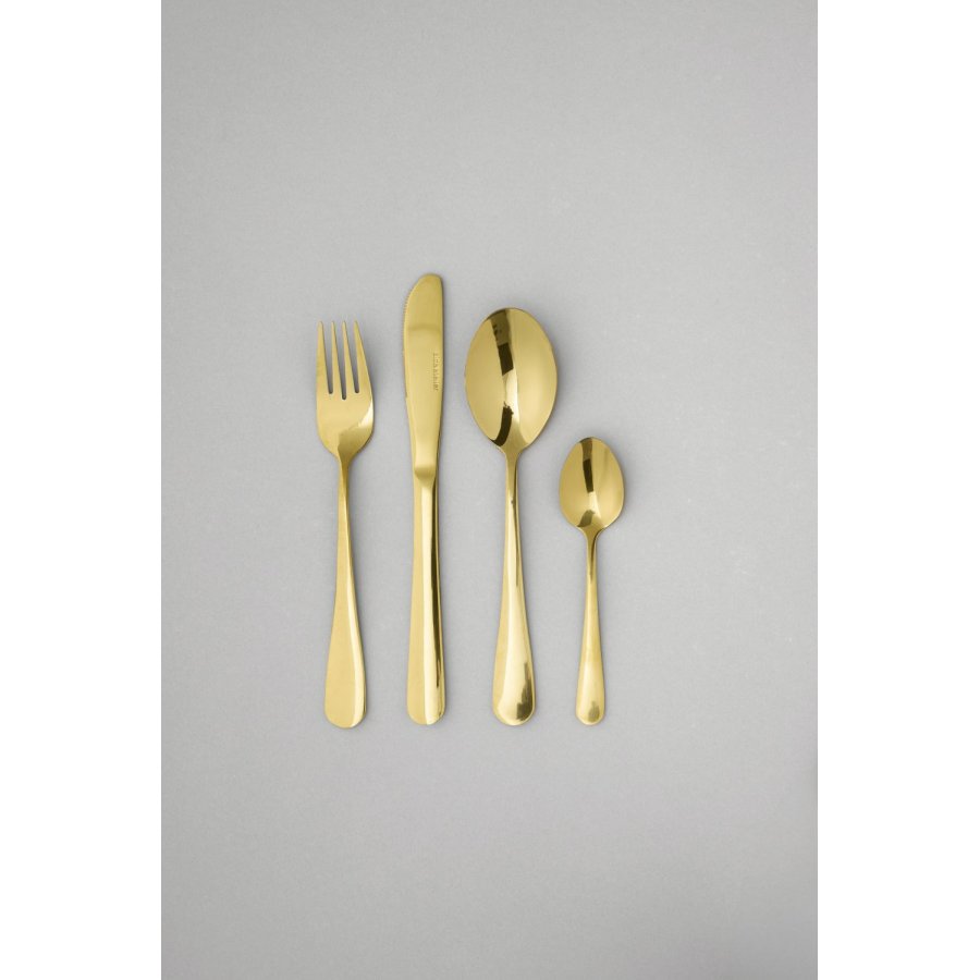 aida Atelier Kniv 4 stk. 26 cm, Guld