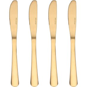 aida Atelier Kniv 4 stk. 26 cm, Guld