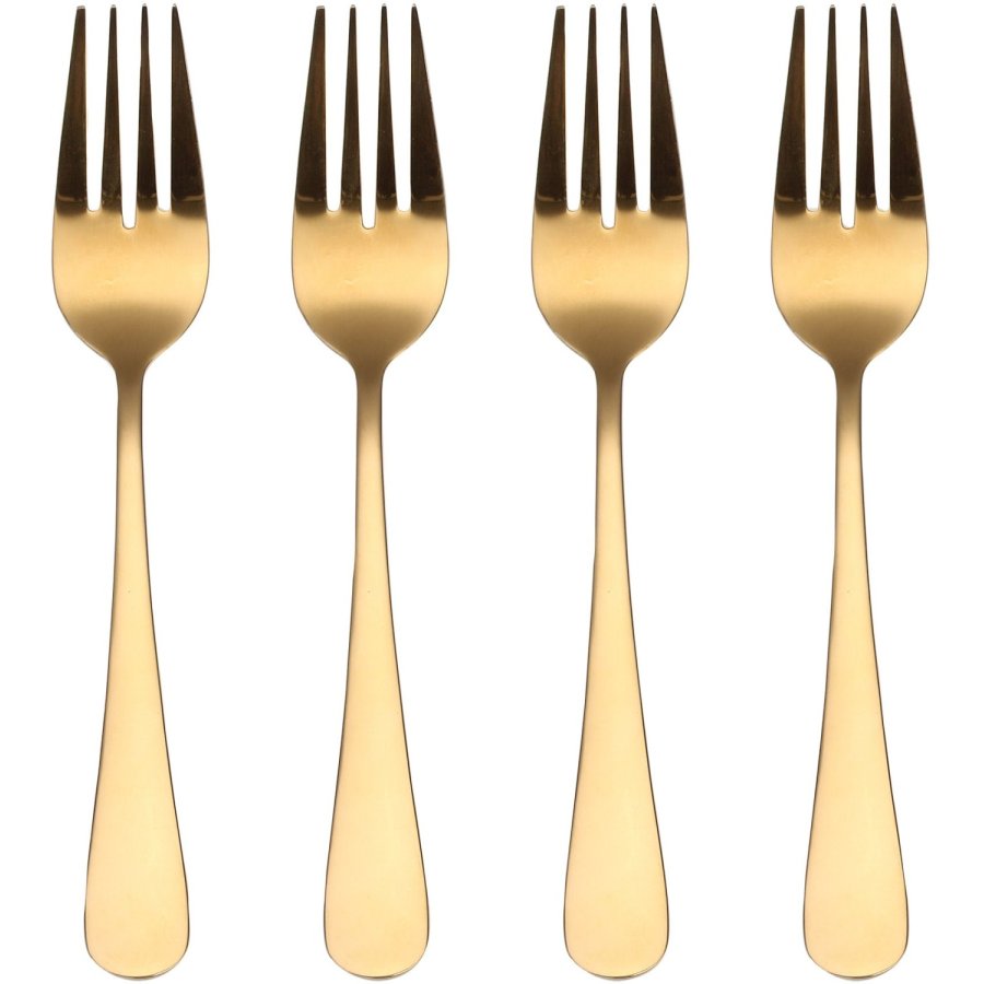 aida Atelier Gaffel 4 stk. 25 cm, Guld