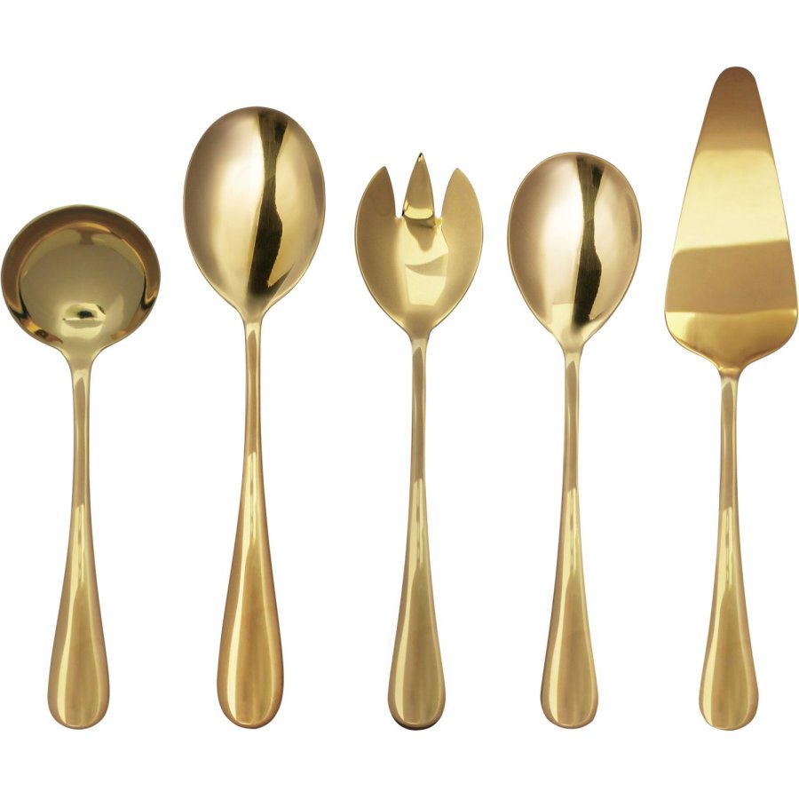 aida Atelier Serveringss�t 5 Dele, Guld