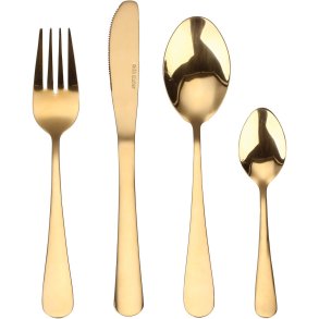 aida Atelier Bestikst 16 Dele, Guld