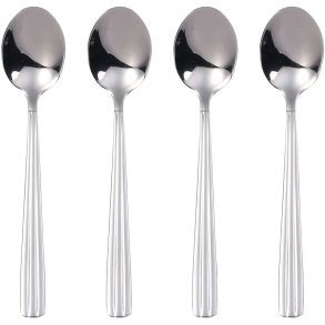 aida Groovy Teske 4 stk. 13,5 cm, Blankt St�l