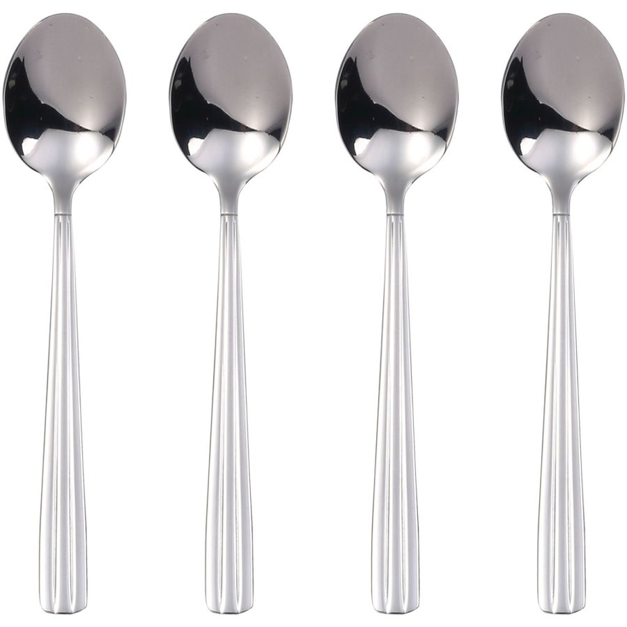 aida Groovy Teske 4 stk. 13,5 cm, Blankt St�l