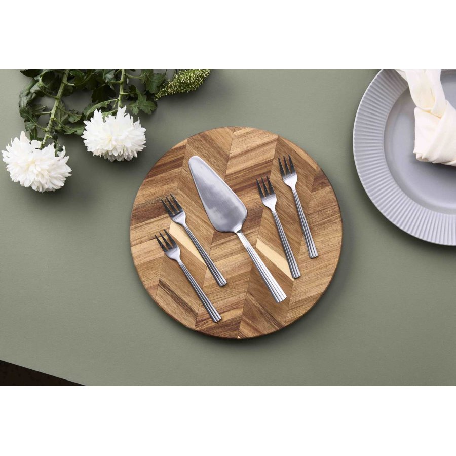 aida Groovy Kagegaffel 4 stk. 14 cm, Blankt St�l