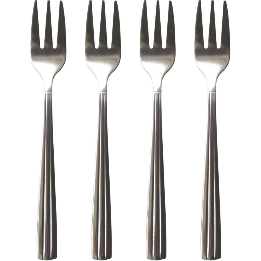 aida Groovy Kagegaffel 4 stk. 14 cm, Blankt St�l