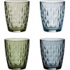 aida Mosaic Trinkglas 4er Set 34 cl, Blau/Grn