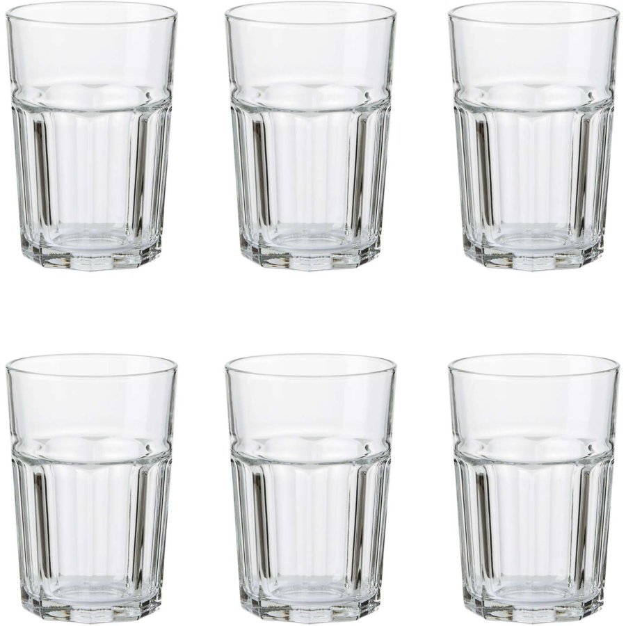 aida Atelier Kaffeglas 6 stk. 36 cl, Klar