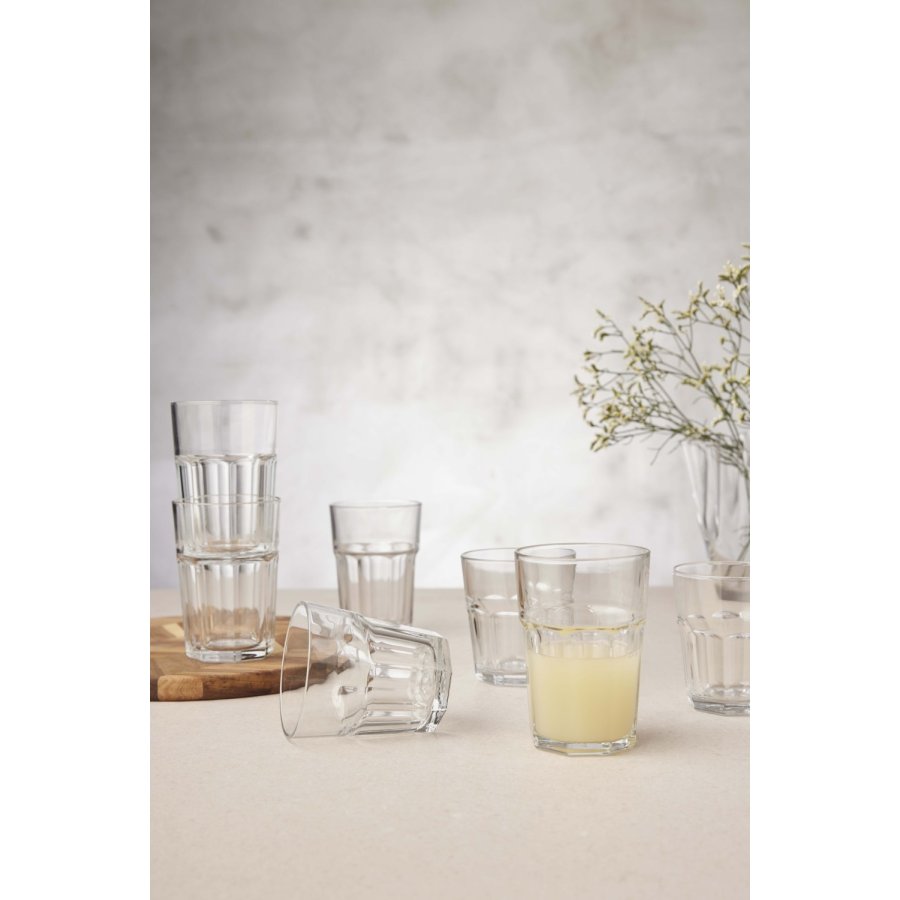 aida Atelier Kaffeglas 6 stk. 28 cl, Klar