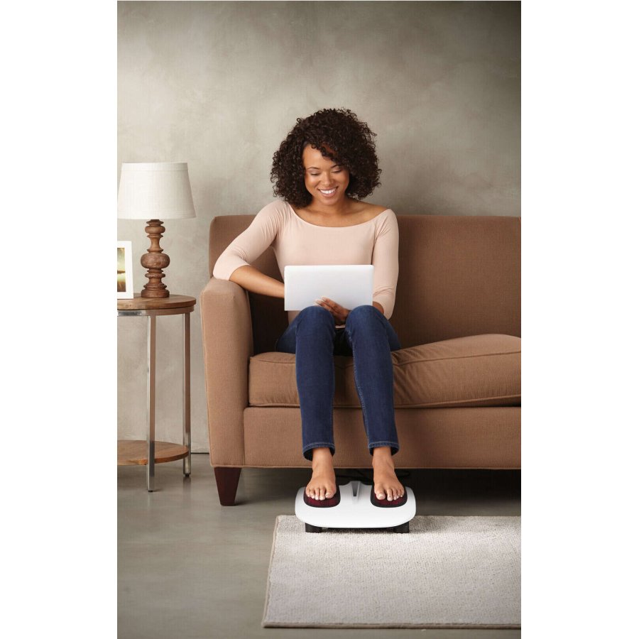 HoMedics Fodmassage 37,5, Hvid