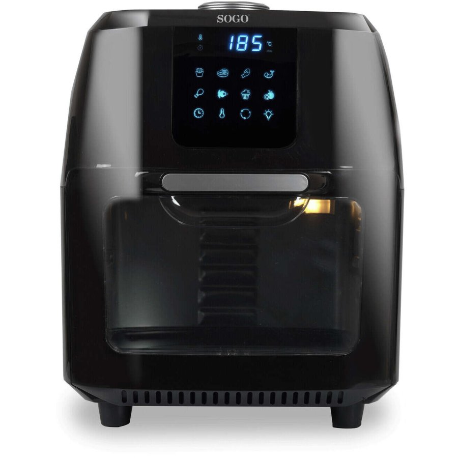 SOGO Airfryer 10 L, Schwarz