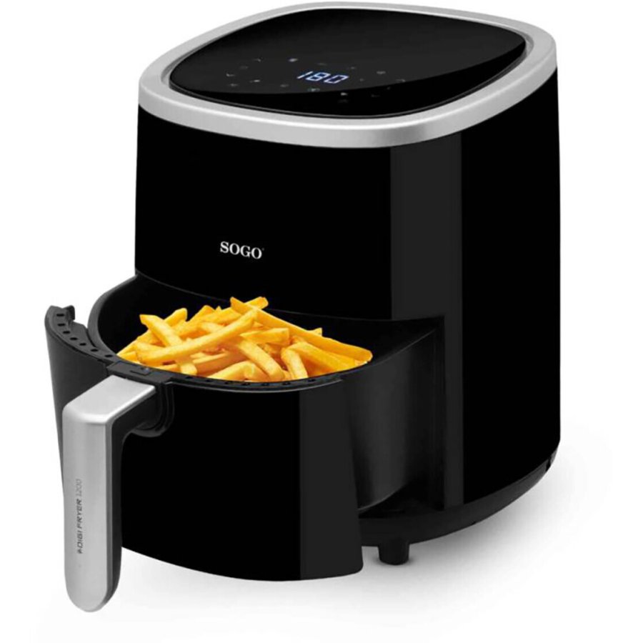 SOGO Airfryer 3,5 L, Schwarz