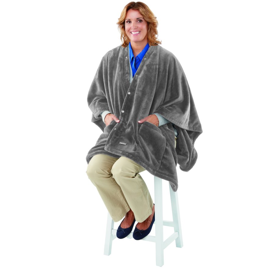 HoMedics Varmemassaget�ppe, Gr�