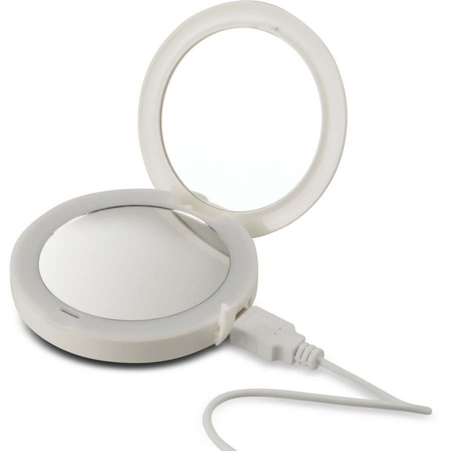 HoMedics Lommespejl, Beige