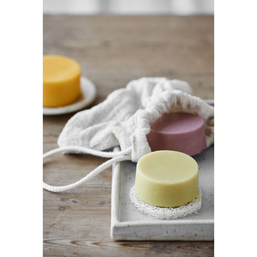 Amalie Rosalie Shampoobar No. 2 65 g, Green Tea/Geranium/Melissa