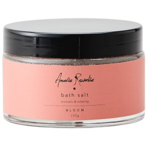 Amalie Rosalie Bloom Badesalt 230 g, Rose/Rosemary/Roman Chamomile