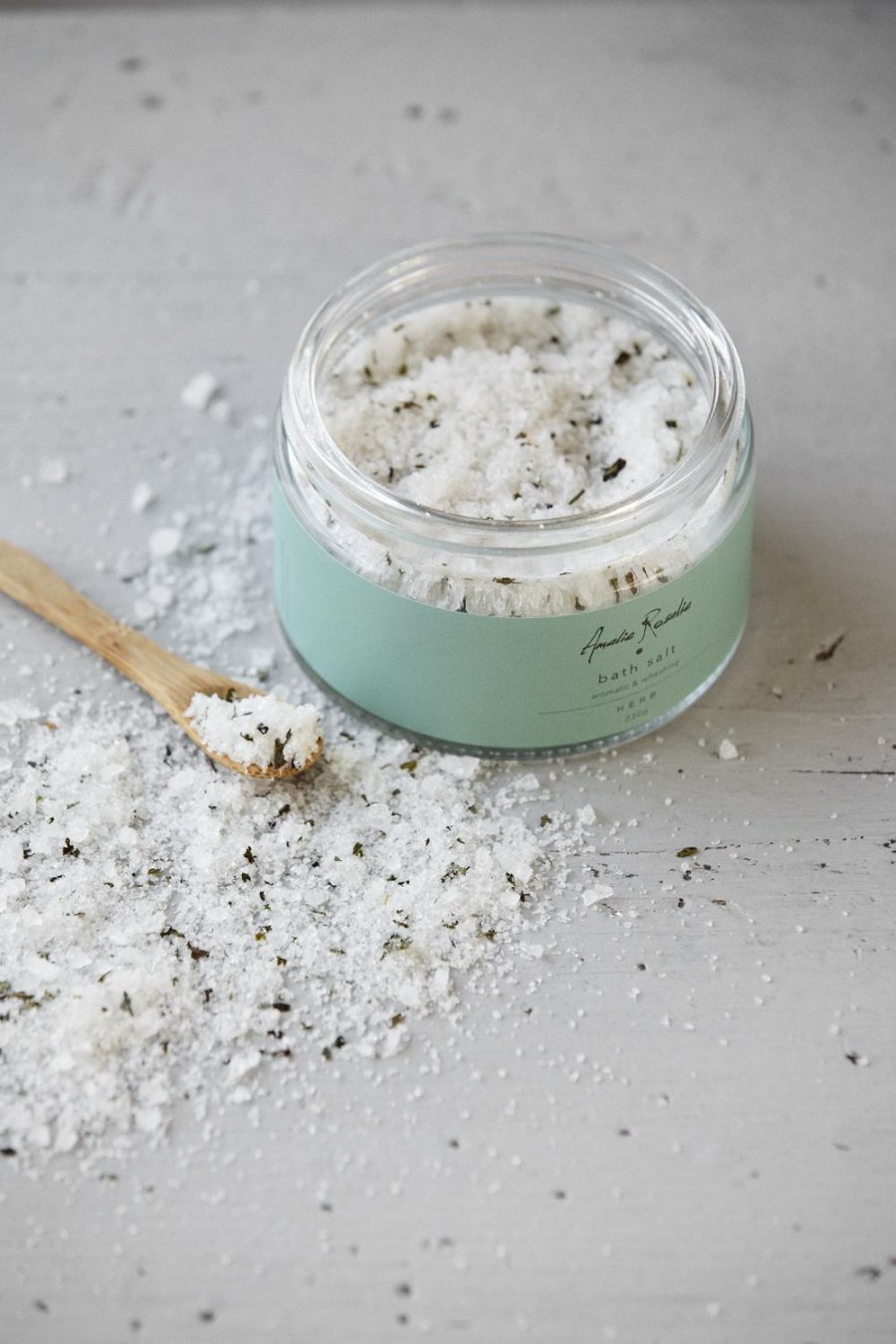 Amalie Rosalie Herb Badesalt 230 g, Peppermint/Tea Tree