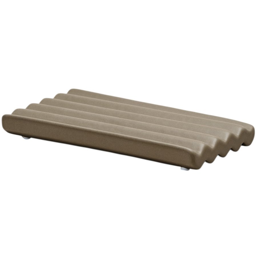 Amalie Rosalie Seifenschale 15 cm, Taupe