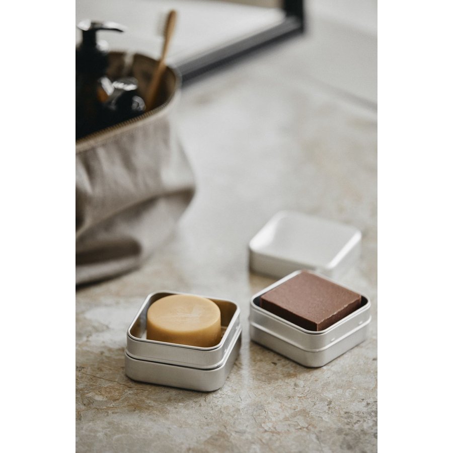 Amalie Rosalie Behlter mit Gitter 8 cm, Aluminium