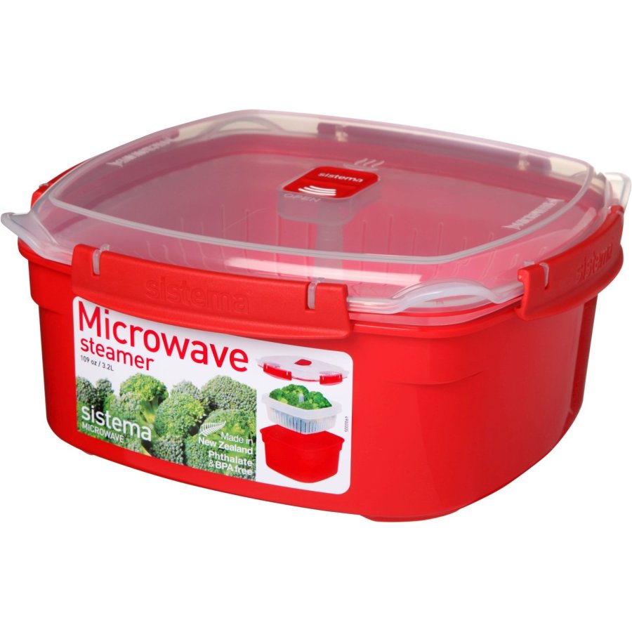 Sistema Microwave Steamer 3,2 L, Rd