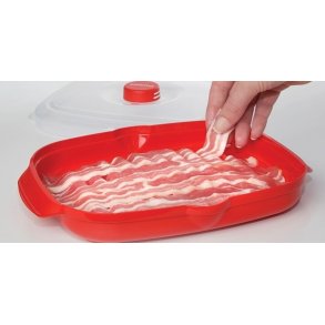 Sistema Microwave Easy Bacon, Rød