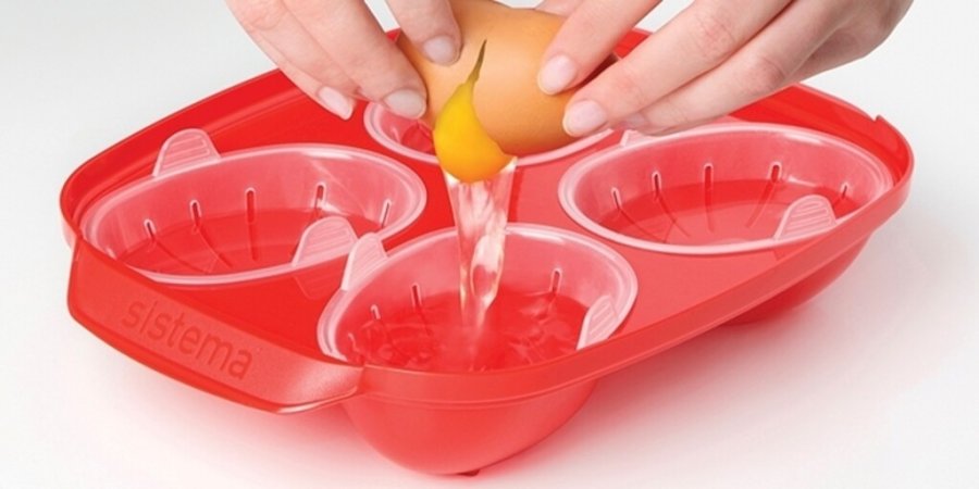 Sistema Microwave Egg Poacher, Rot