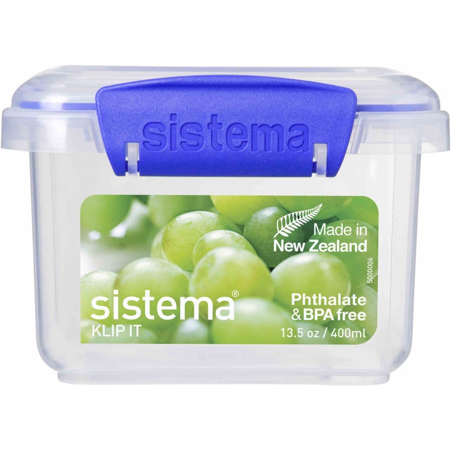 Sistema Klip It Opbevaringsboks 400 ml, Bl