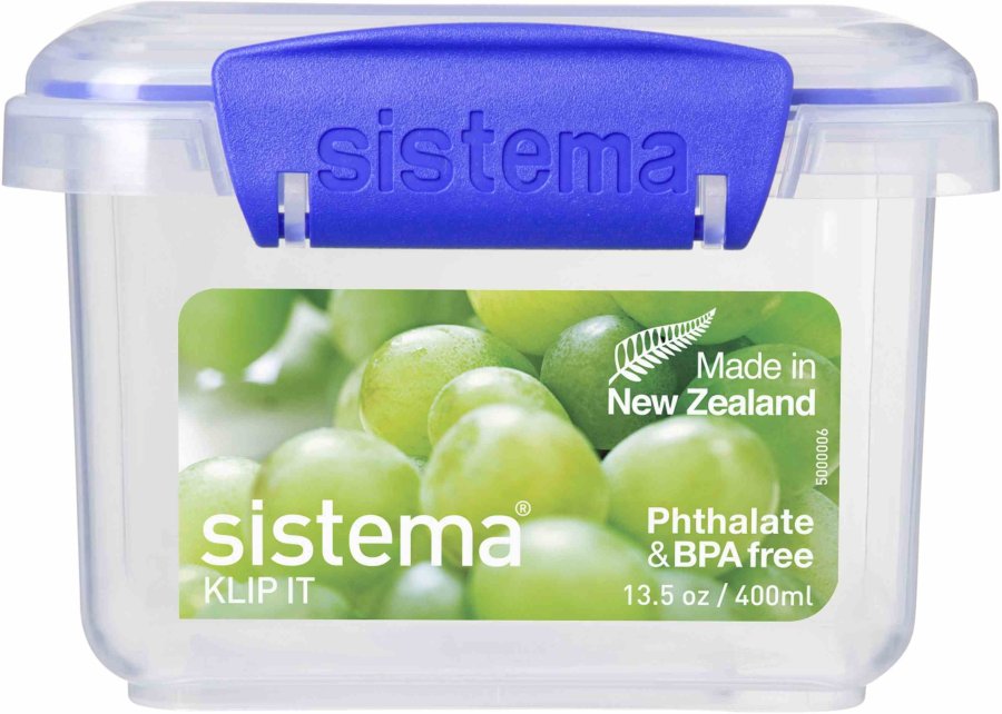 Sistema Klip It Opbevaringsboks 400 ml, Bl