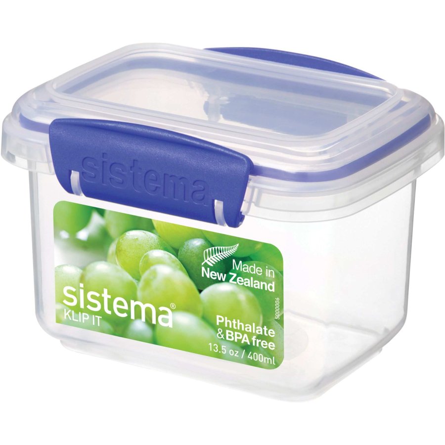Sistema Klip It Opbevaringsboks 400 ml, Bl