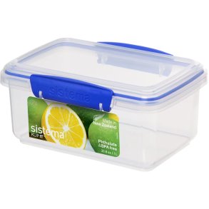 Sistema Klip It Opbevaringsboks 1 L, Bl