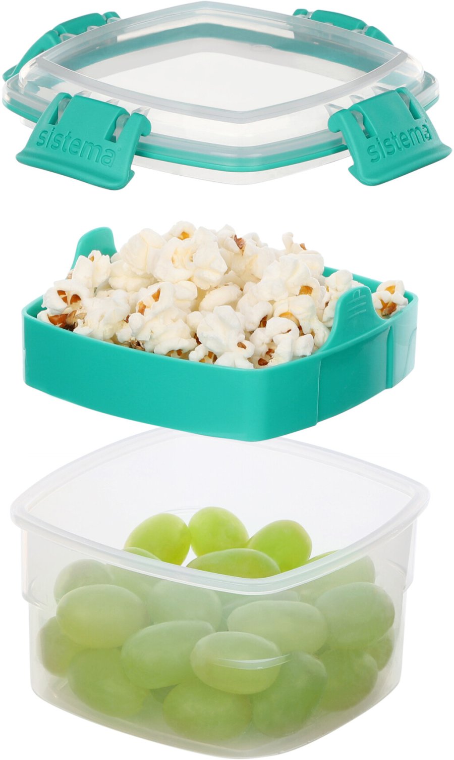 Sistema To Go Snackbtte 400 ml, Minty Teal
