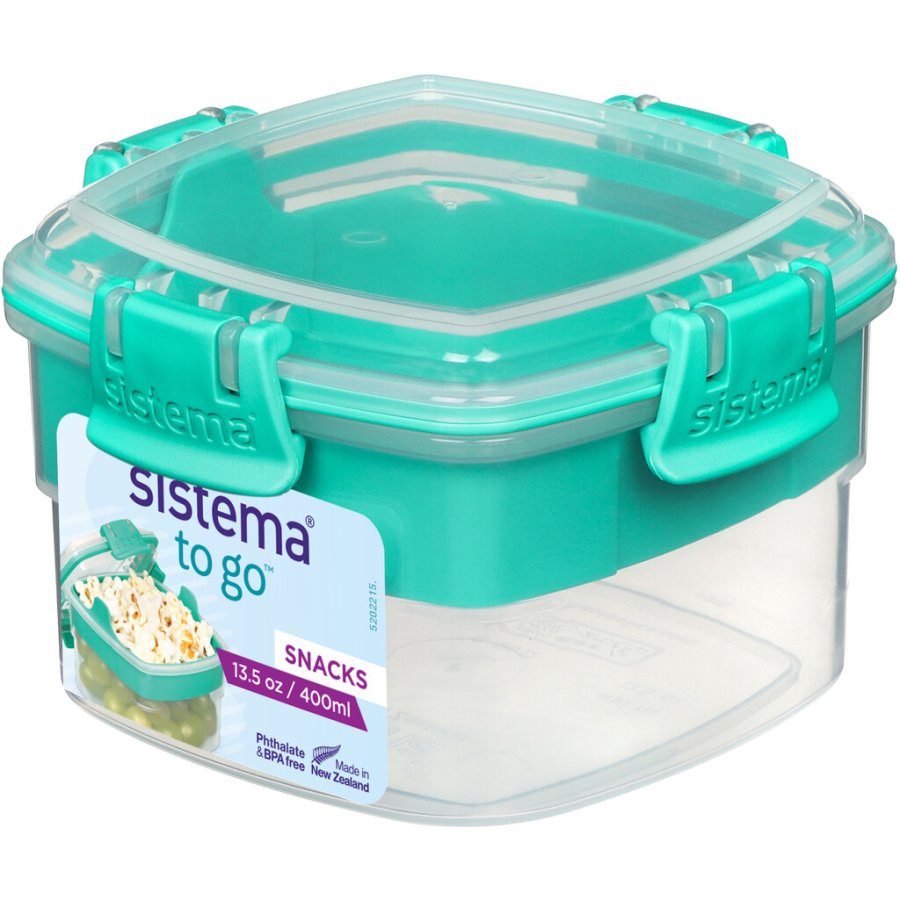 Sistema To Go Snackbtte 400 ml, Minty Teal