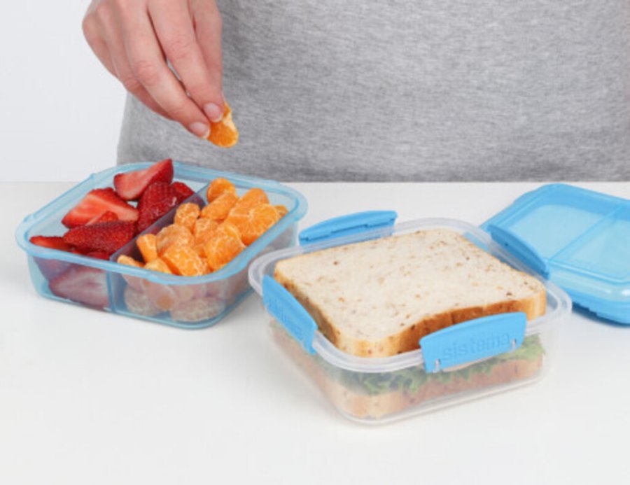 Sistema To Go Stack Square Madkasse 1,24 L, Bl