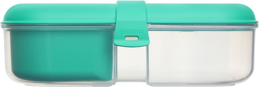 Sistema To Go Lunchbox mit Becher 1,1 L, Minty Teal