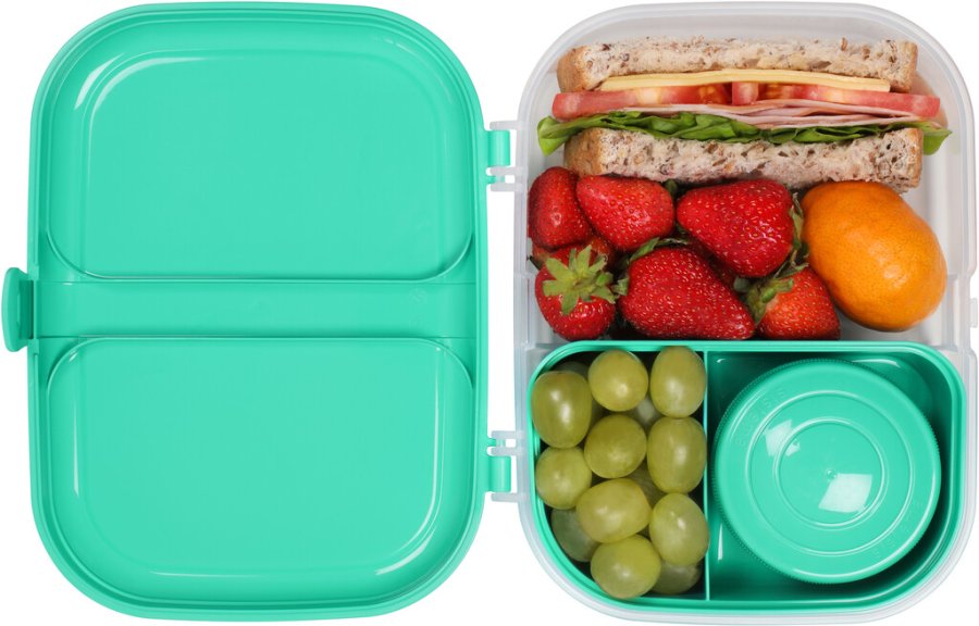 Sistema To Go Lunchbox mit Becher 1,1 L, Minty Teal