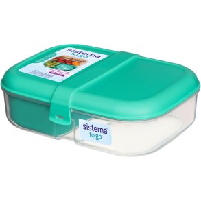 Sistema To Go Lunchbox incl. Beker 1,1 L, Minty Teal